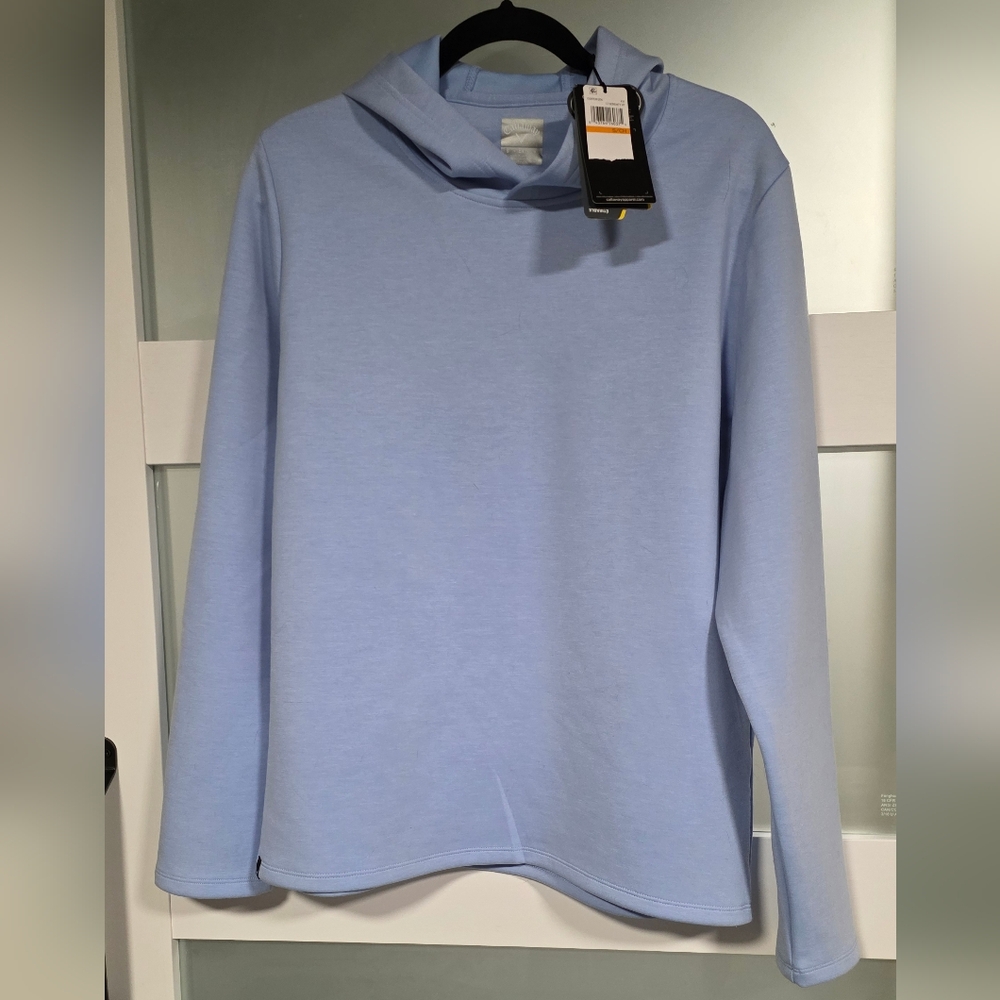 Callaway Blue Crewneck Golf Pullover